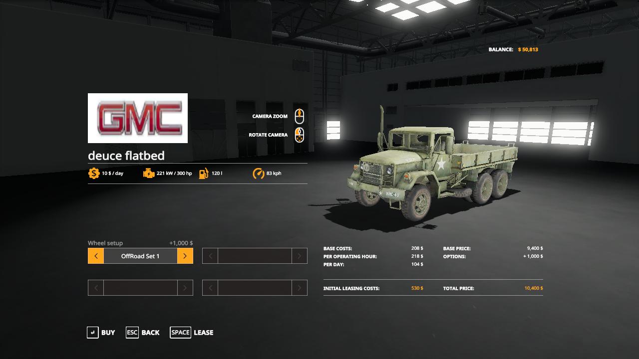 FS19 - GMC M35 Deuce and A Half V3.0