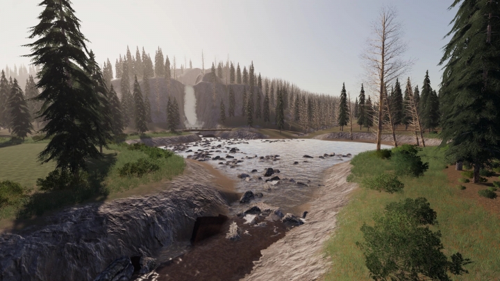 FS19 - Yukon River Valley Map V2.4