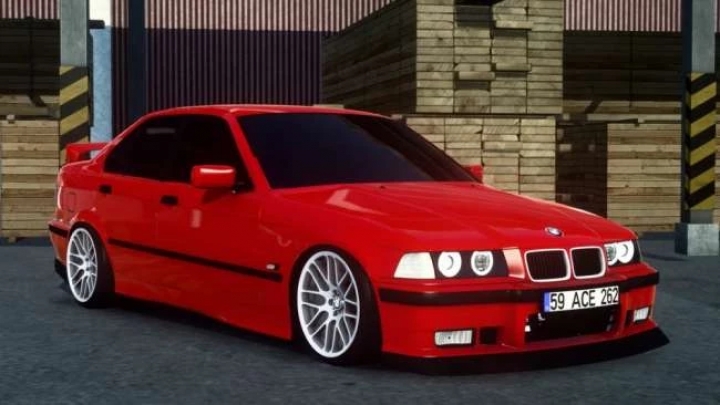 ATS - BMW 3 Series E36 Sedan + Interior V1.0 (1.40.x)