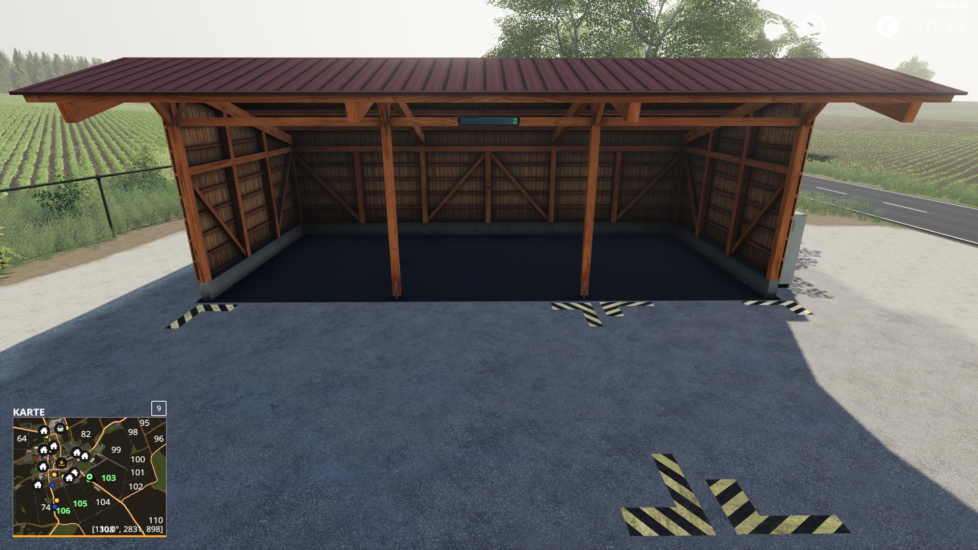 FS19 - Hopfach Palettenlager V1.0
