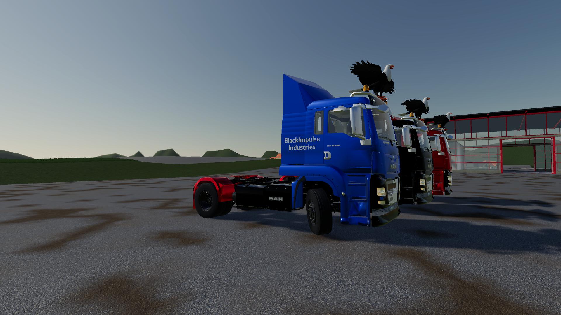 FS19 - Man Tgs 18.500 BlackImpulse Edition V2.0