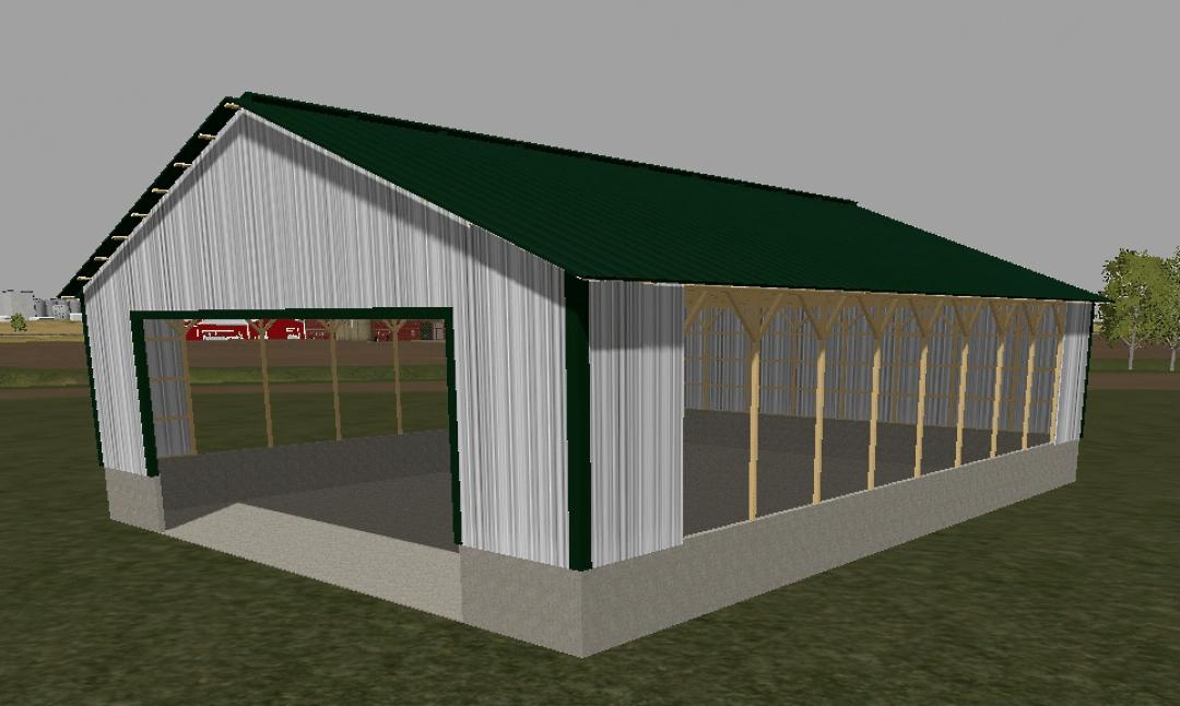 FS19 - 60 x 80 Storage Building V1.0