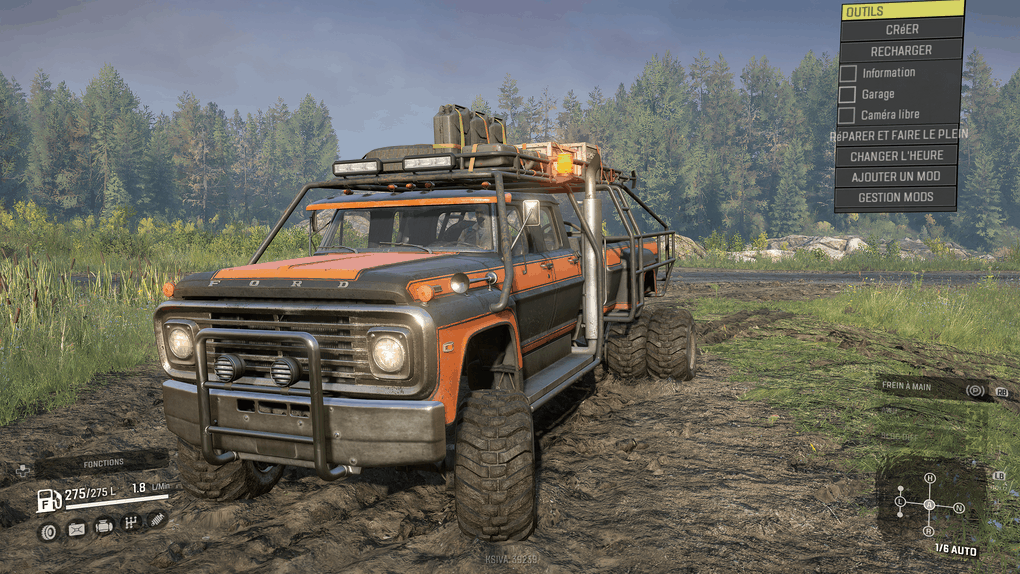 SnowRunner - Ford F750 SE (BullFrog) V1.0.2