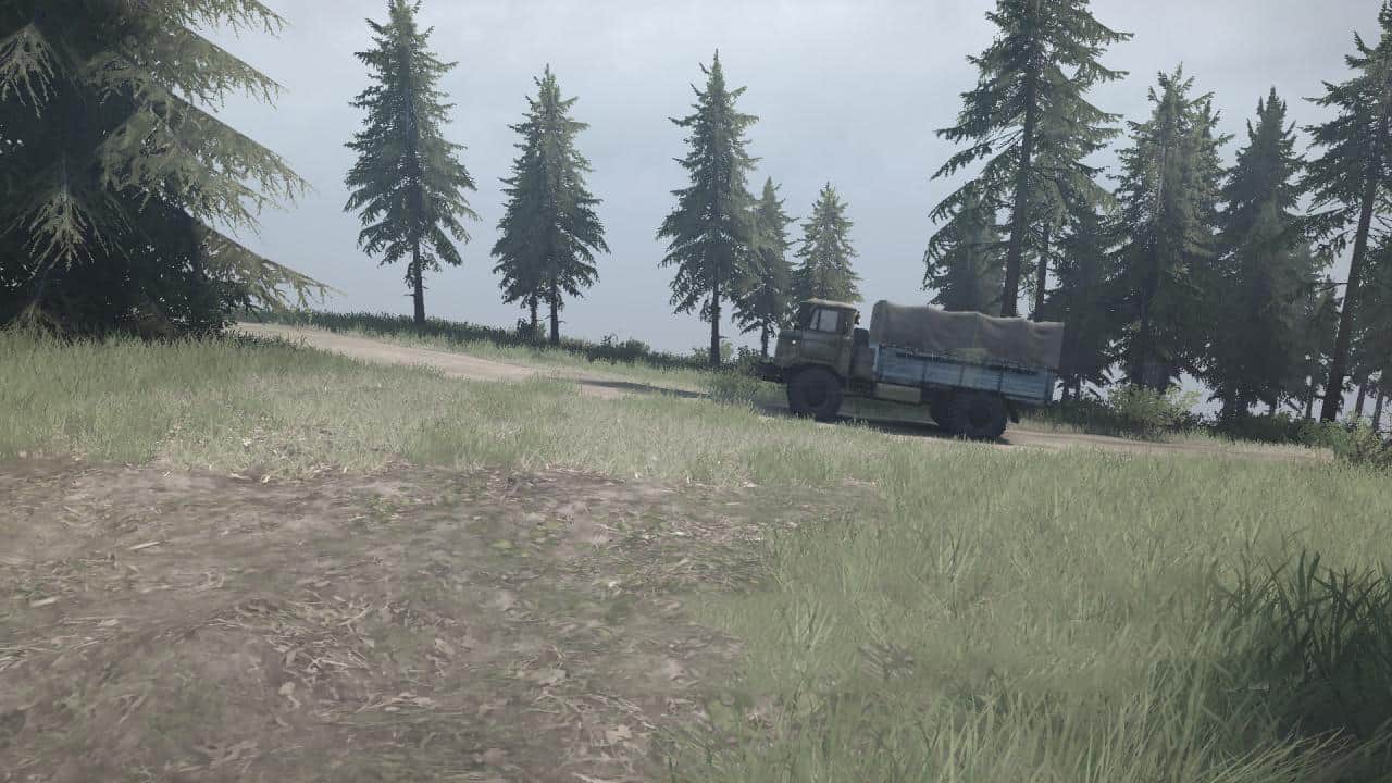 Spintires:Mudrunner - On The Lip Map V1