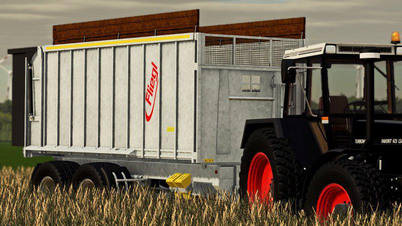 FS19 - Fliegl TMK 266 Bull Trailer V1.0