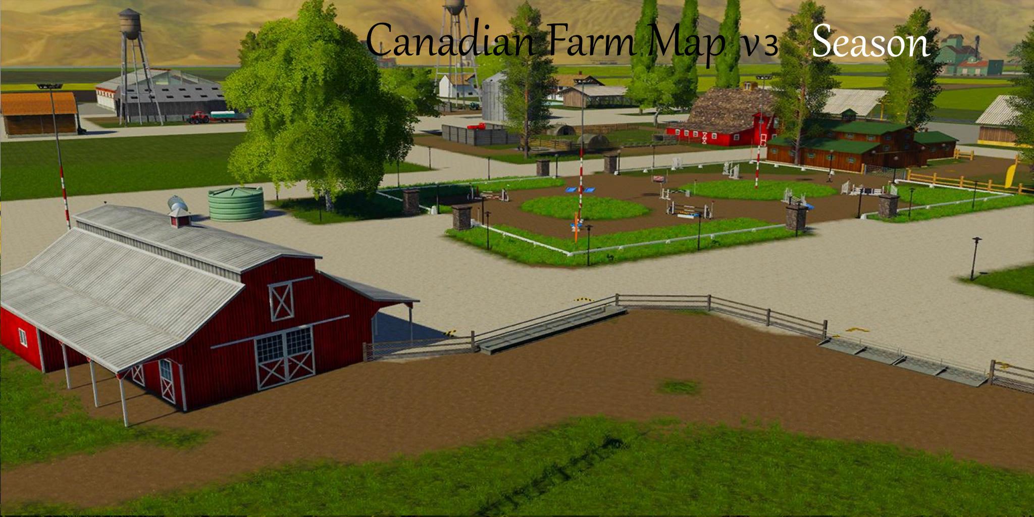 FS19 - Canadian Map Farm Season v3.0