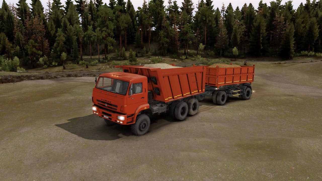 Spintires - Kamaz-65222 Truck V1.0