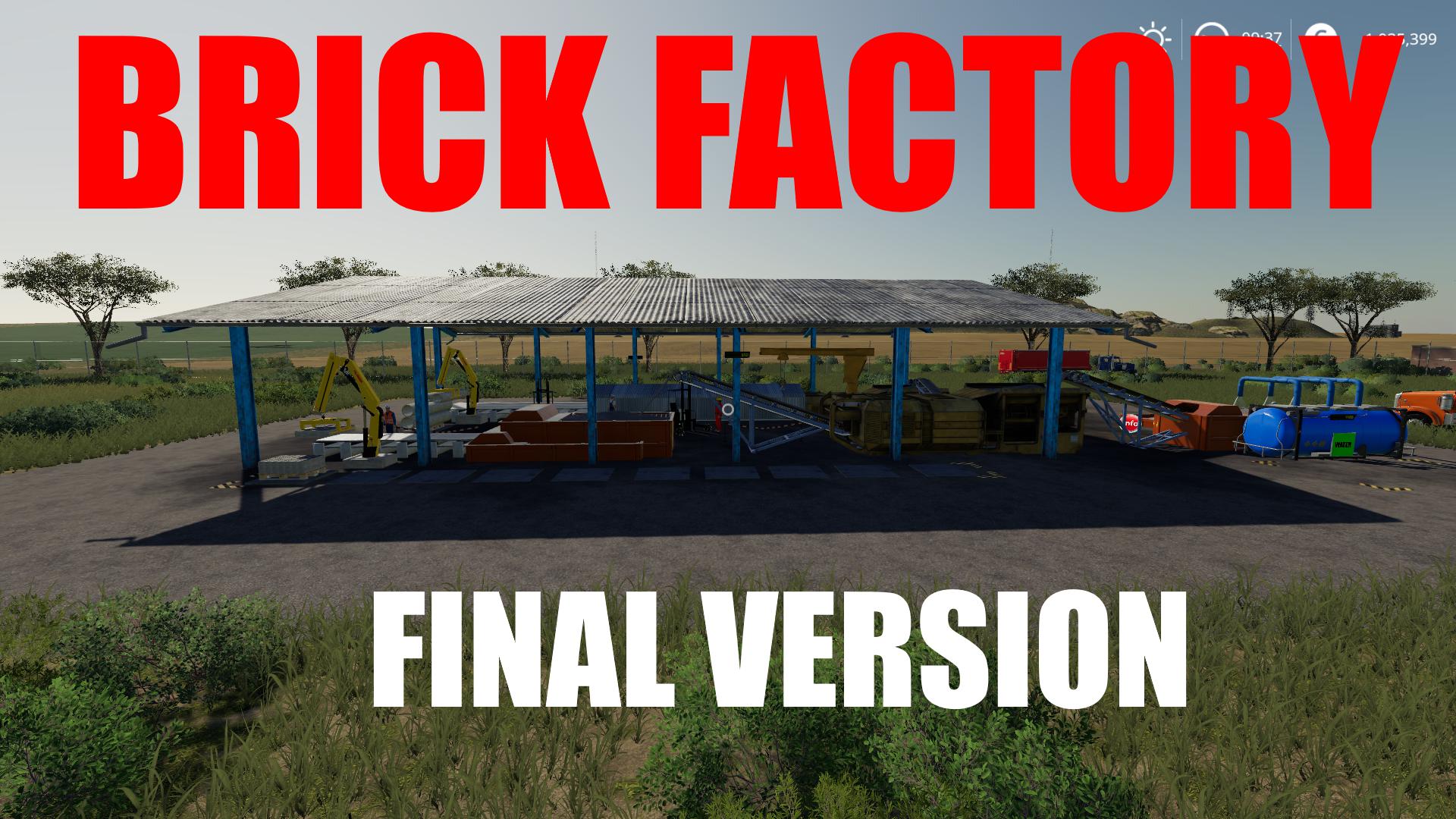 FS19 - Red Brick Factory Final