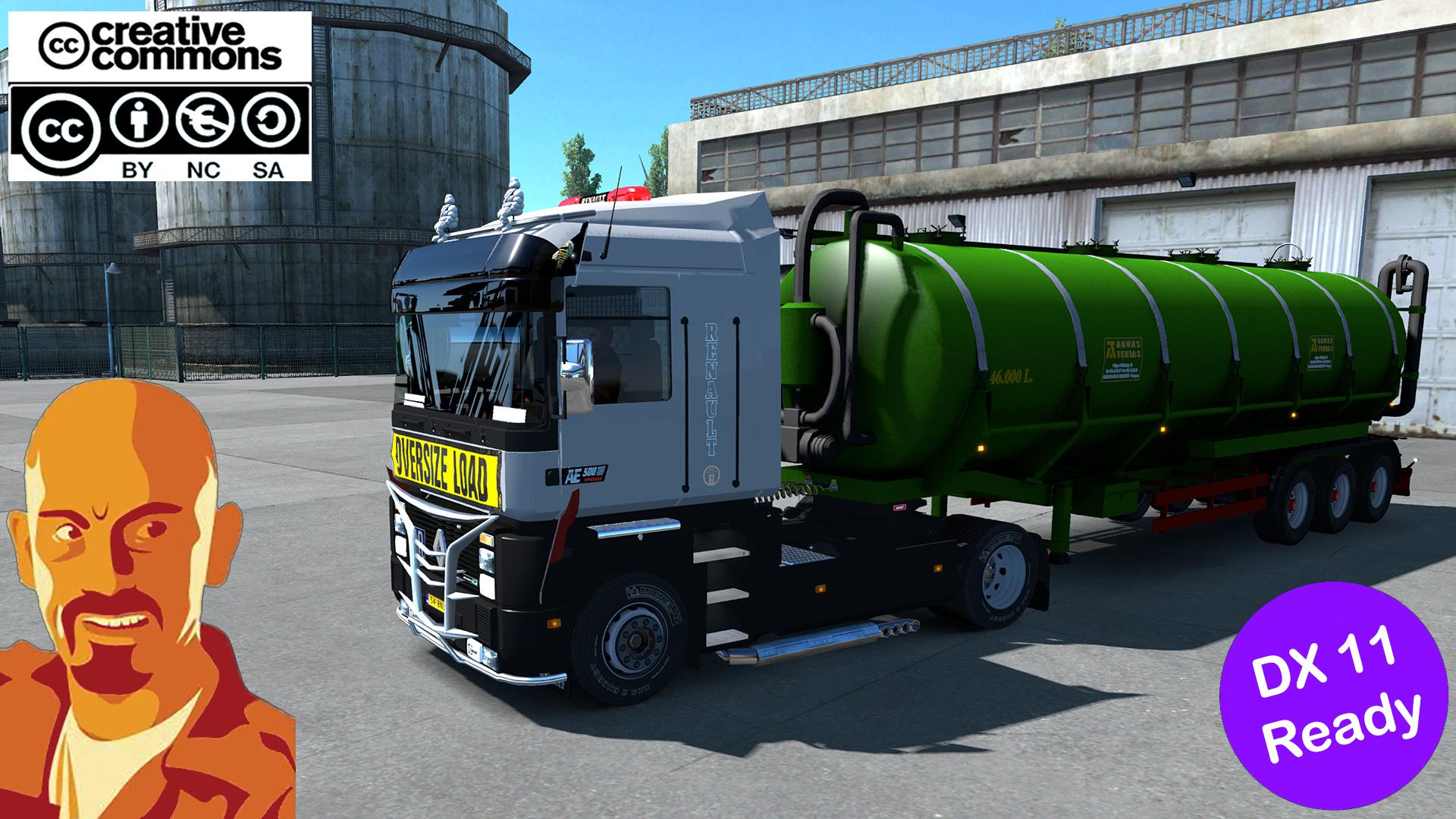 ETS2 - Renault AE Magnum Truck Mod (1.35.X) | Euro Truck ...