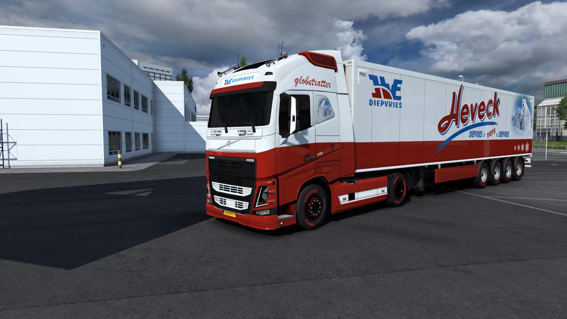ETS2 - Heveck Vriesvers BV Skinpack V1.0 (1.38.x)