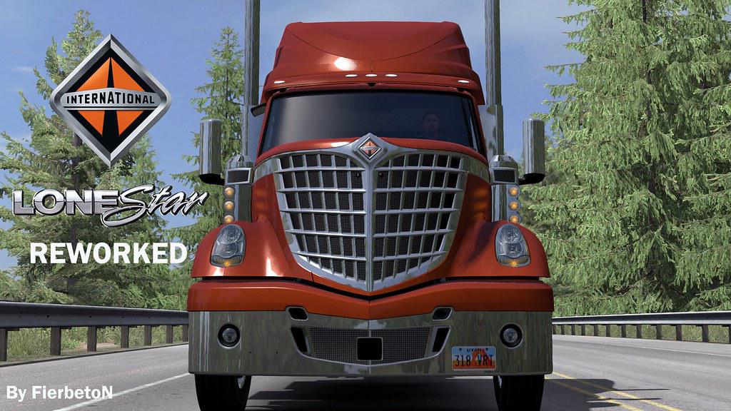 ATS - International LoneStar Reworked Truck V1.2 (1.37.x)