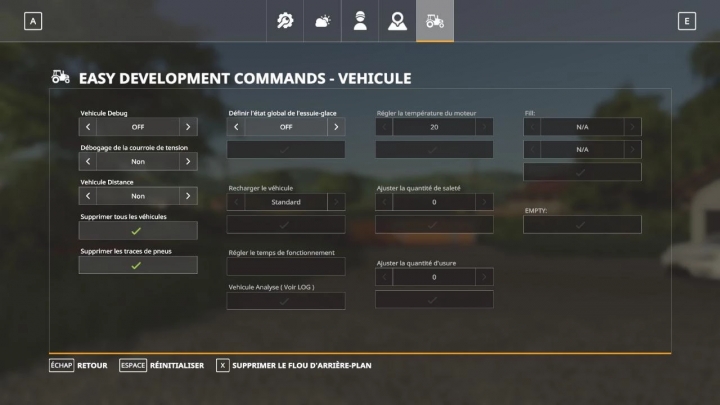 FS19 - French Easy Development Controls 2 V1.0