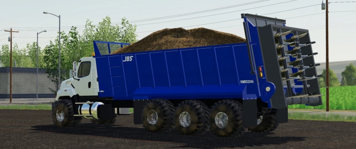 FS19 - Freightliner 108SD with JBS VMT2248 Manure Spreader V1.0