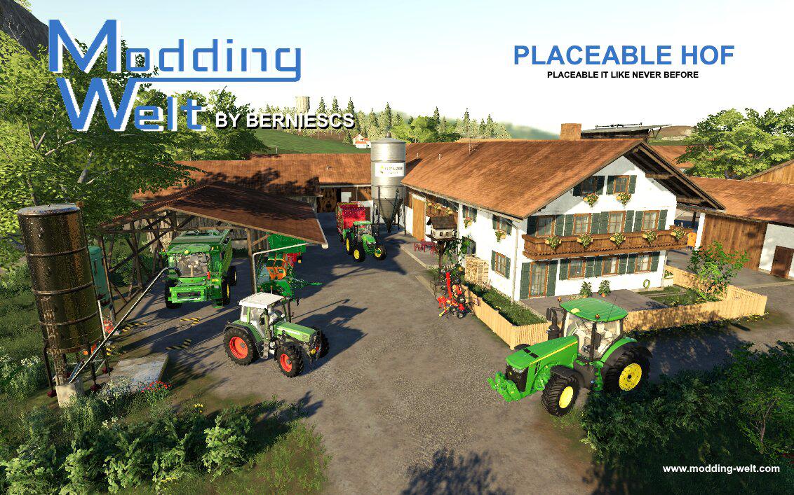 FS19 - MW Platzierbarer Hof V1.3.01