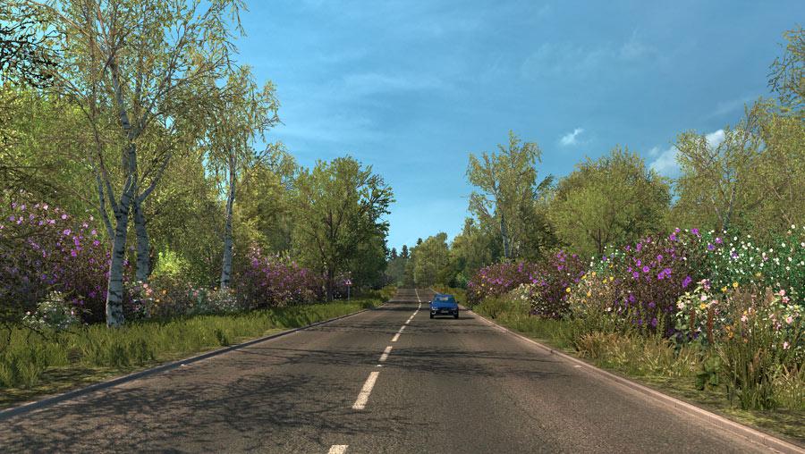 ETS2 - Spring Graphics/Weather V3.6 (1.38.x)