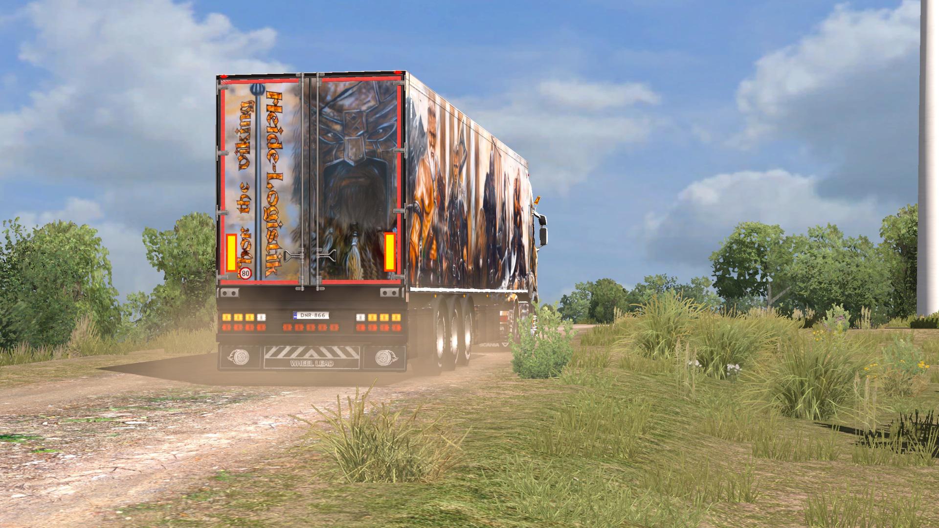 ETS2 - Scania S Thor The Viking Skin (1.35.X)