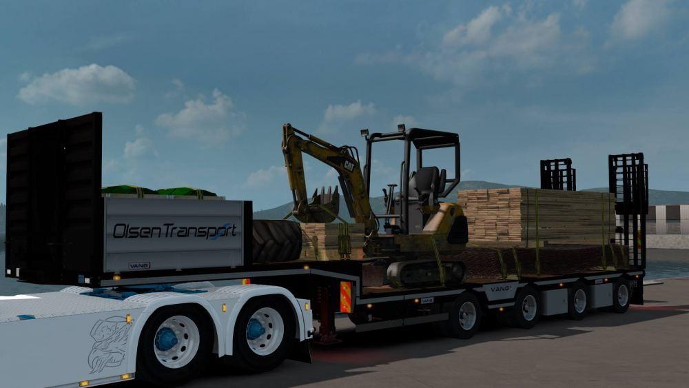 ETS2 - Vangs Open Semi Trailer (1.36.x)