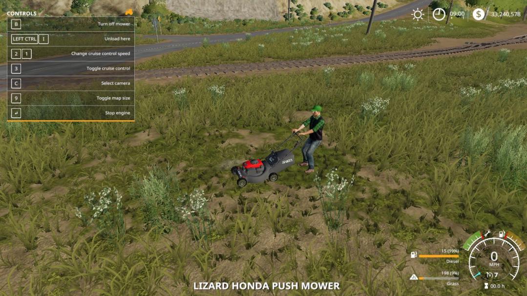 FS19 - Honda Pushmower V1.0
