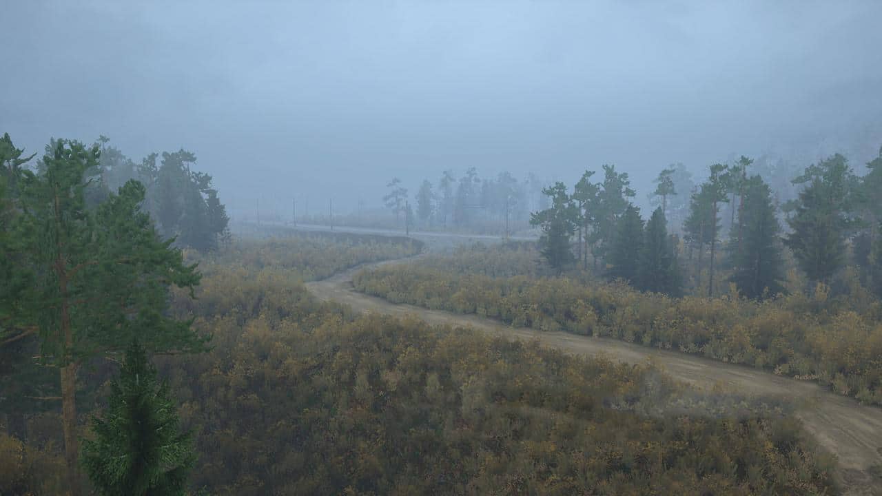 Spintires:Mudrunner - Ural 11: Mountains Map V2.0