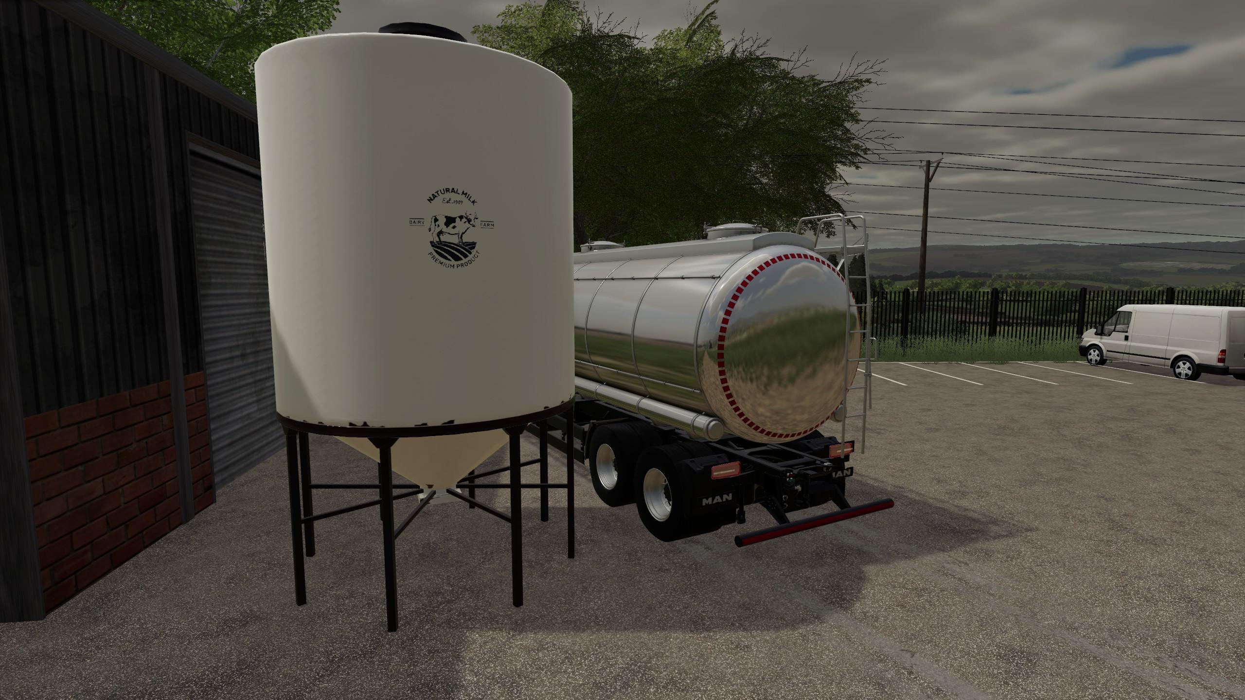 FS19 - Milk Purchase Tank V1.0