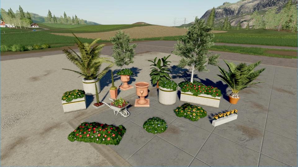 Fs19 Flower Pack Granny Tana V10 Farming Simulator 19 Modsclub 7789