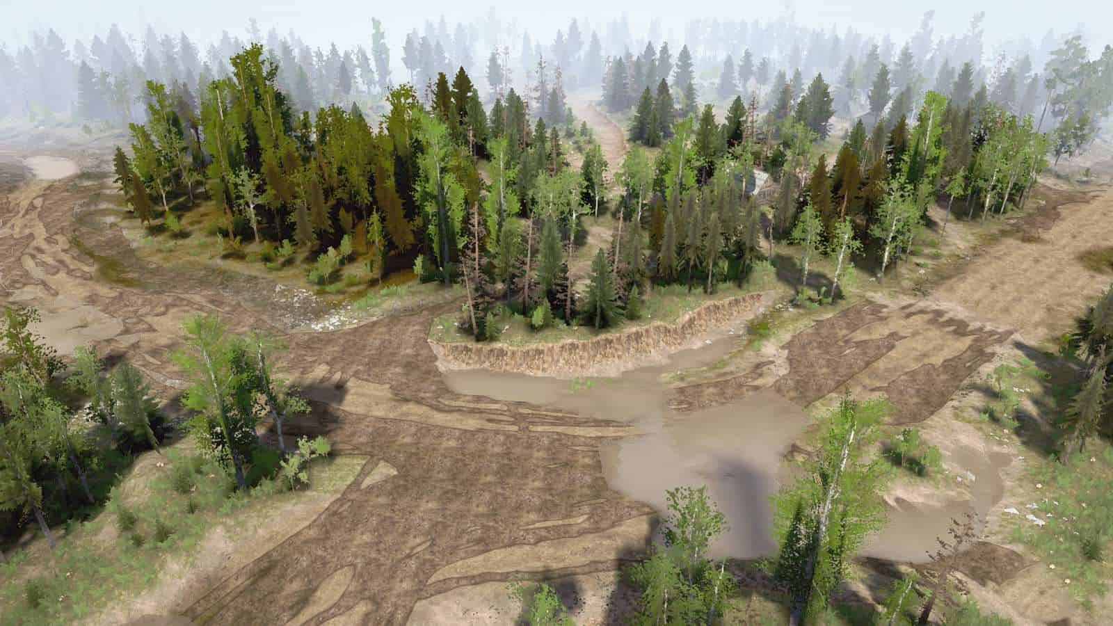 Spintires:Mudrunner - River Map