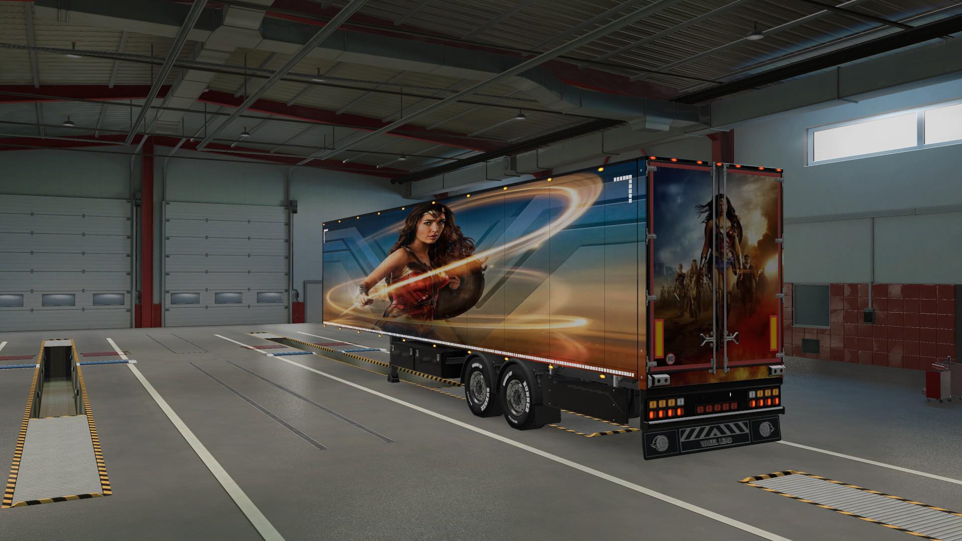 ETS2 - Wonder Woman Trailer V1.0 (1.39.x)