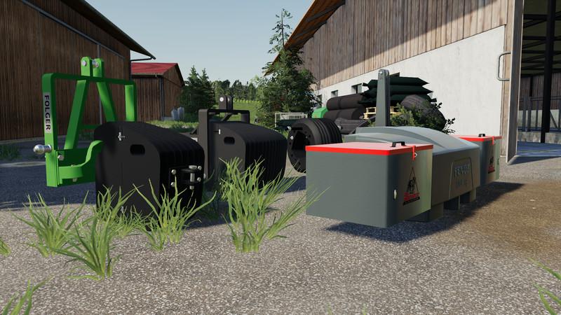 FS19 - Selfmade Weight Pack V1.0