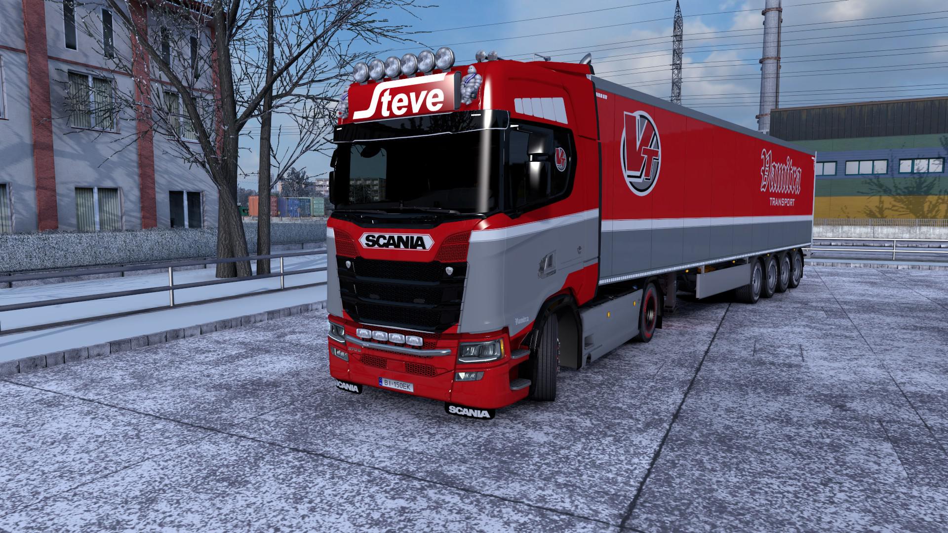 ETS2 - Vamitra Transport Combo Skin V1.0 (1.39.x)