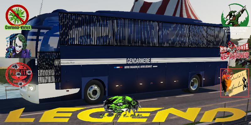 Fs19 Bus Gendarmerie Mobile V1 5 Farming Simulator 19 Mods Club