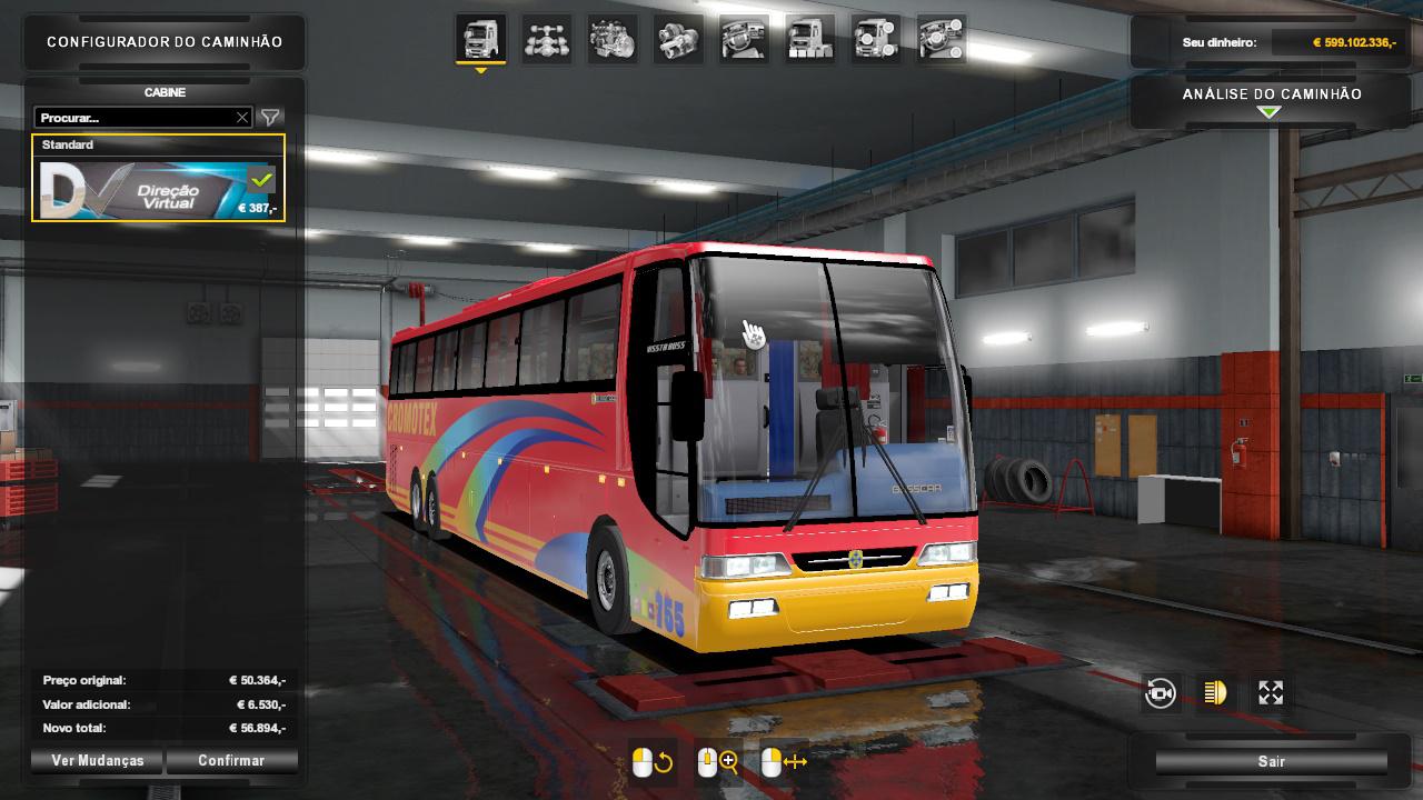 ETS2 - Busstar Vissta MB 6x2 Bus V2.0 (1.36.x)