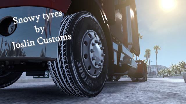 ATS - Snowy Truck/Trailer Tires V1.0 (1.36.x)