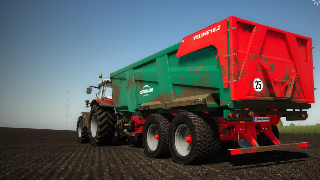 FS19 - Deguillaume Feline 18.2 Trailer V1.1