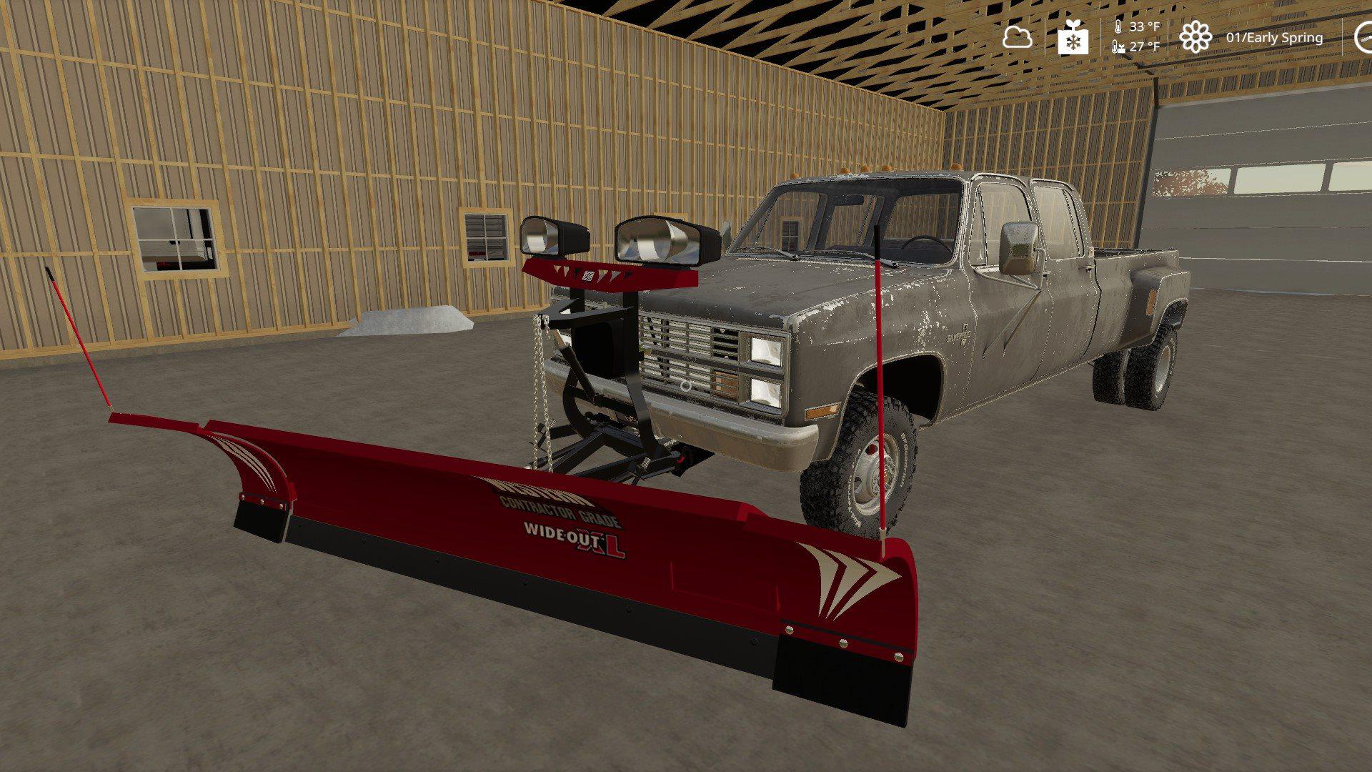 FS19 - Plow Mount for Trucks (With Tutorial) v1.0