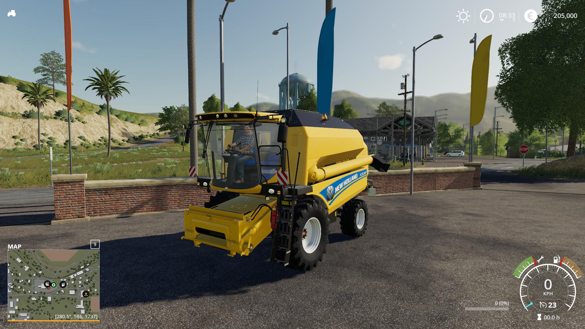 FS19 - New Holland TC 5.90 - Light Extension v1.0