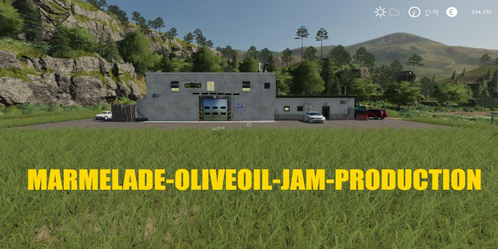 FS19 - Placeable Oliveoil Production V1.0