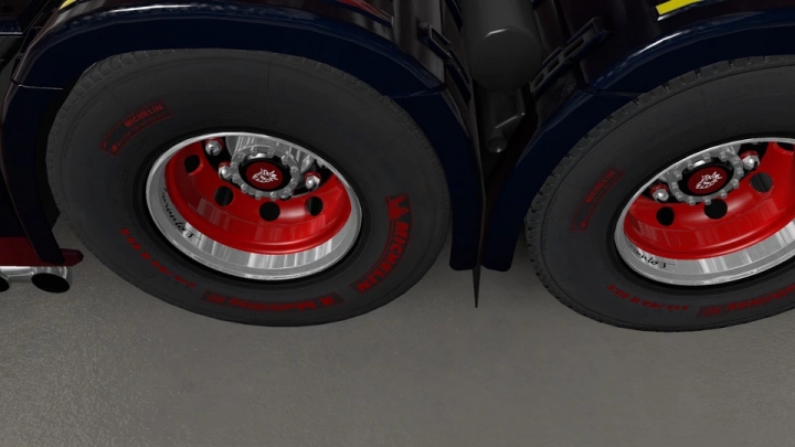 ETS2 - V8K Blaine Wheels Rework V1.1 (1.40.x)