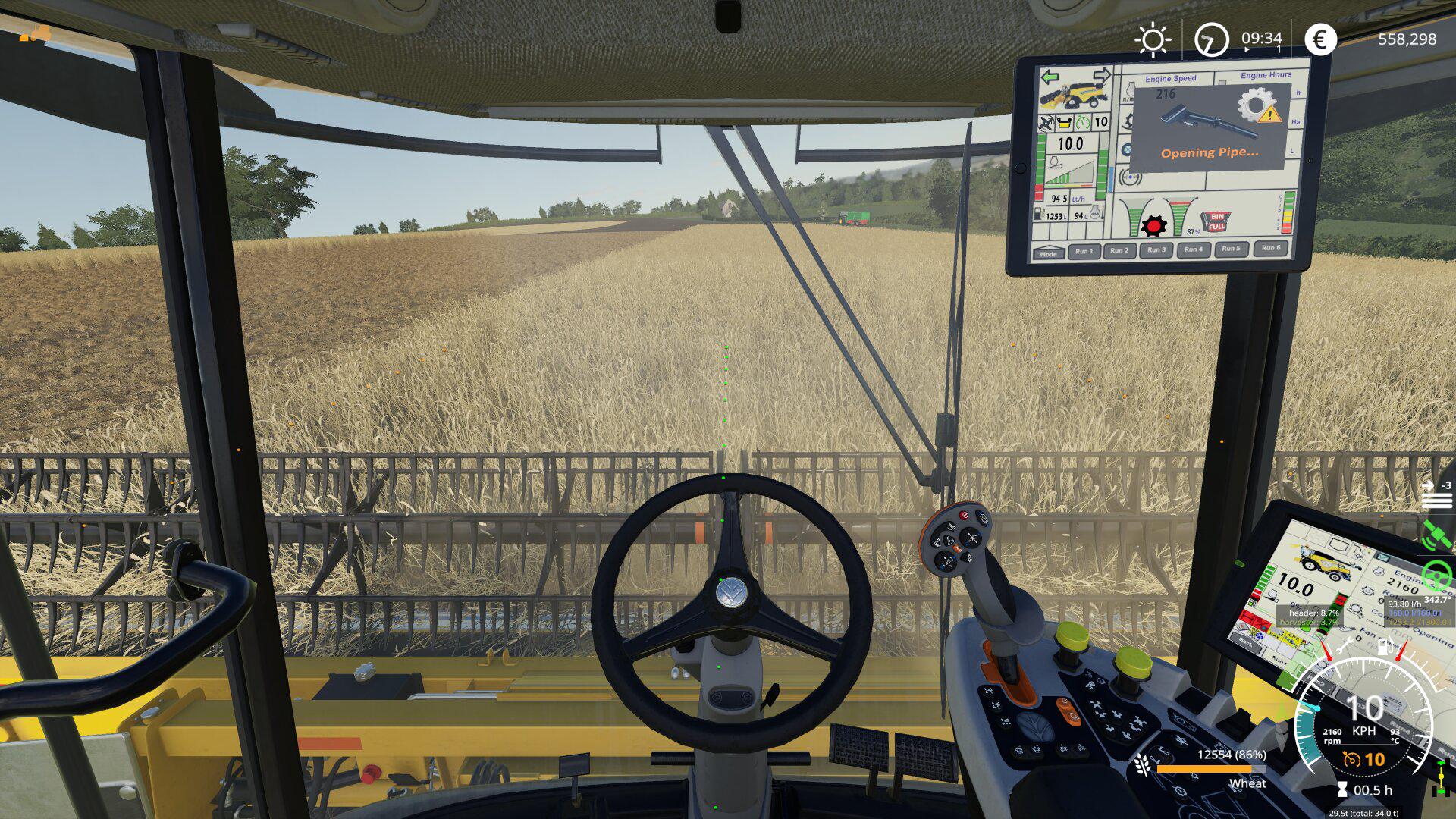 FS19 - New Holland Cr 10.90 Extended HUD 1.1.0.0