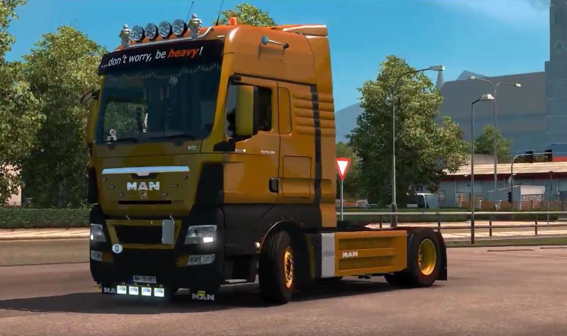 ETS2 - Man TGX Reworked Fix Mod V1.1 (1.39.x)