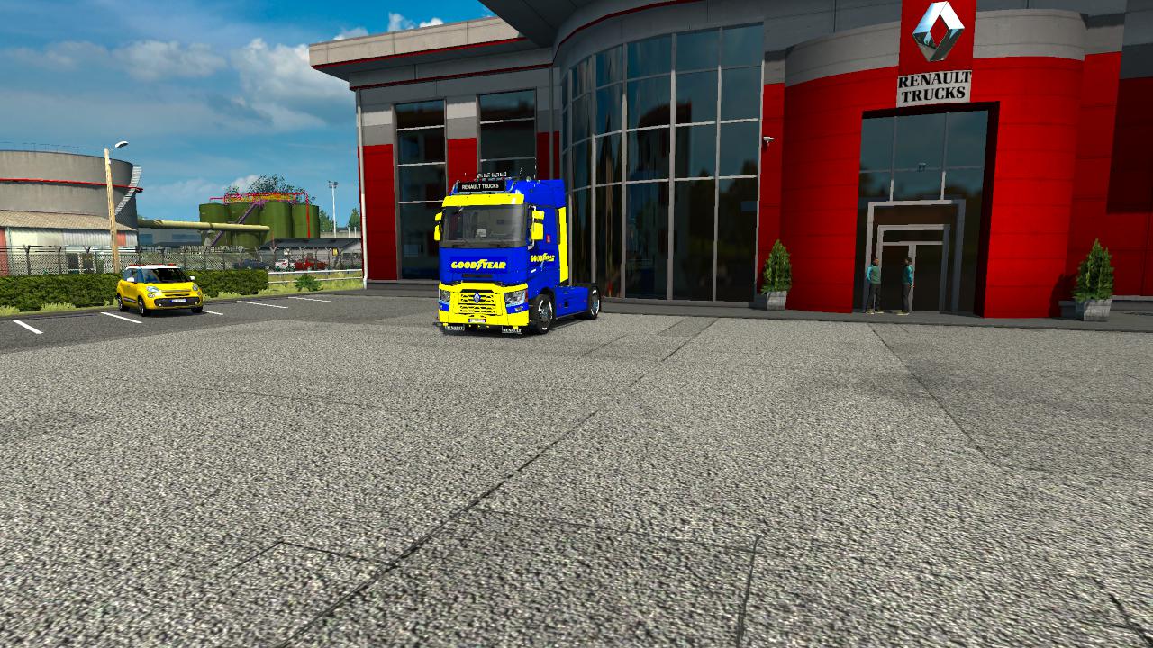 ETS2 - Renault Ranger T Good Year Skin V1.1 (1.35.X)