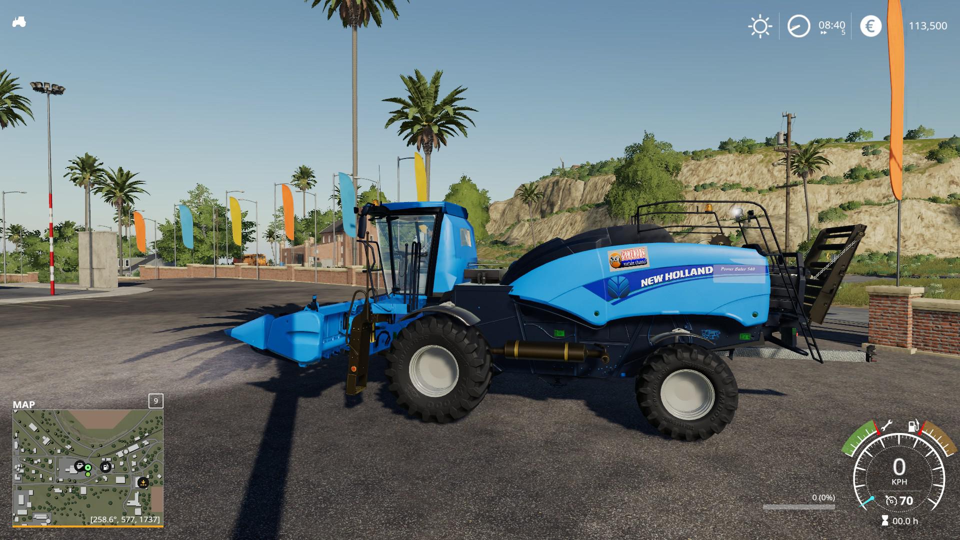 Fs19 New Holland Powerbaler Sugarcane Baler V20 Farming Simulator 19 Modsclub 2345