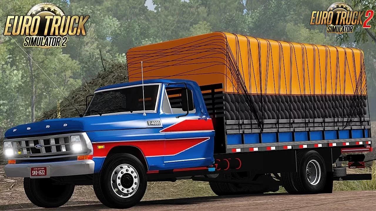 ETS2 - Ford F4000 + Interior V1.0 (1.36.x)