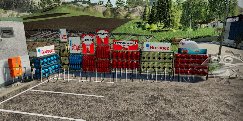 FS19 - Depot De Gaz V1.0