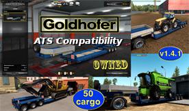ATS - Compatibility Addon for Goldhofer Trailer (1.36.x)