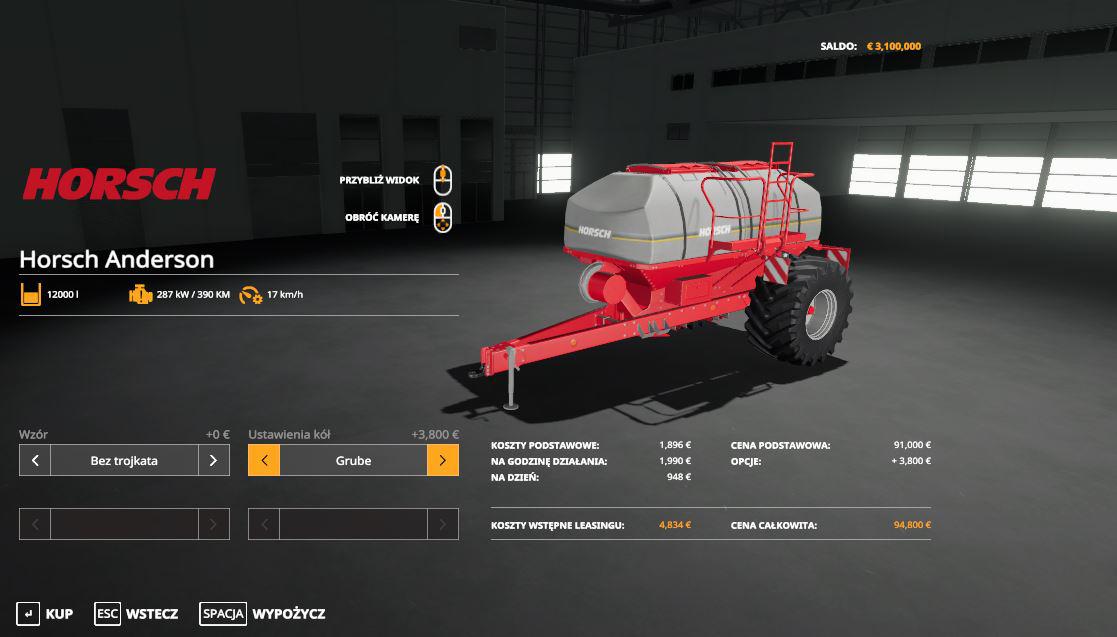 FS19 - Horsch Anderson V1.0