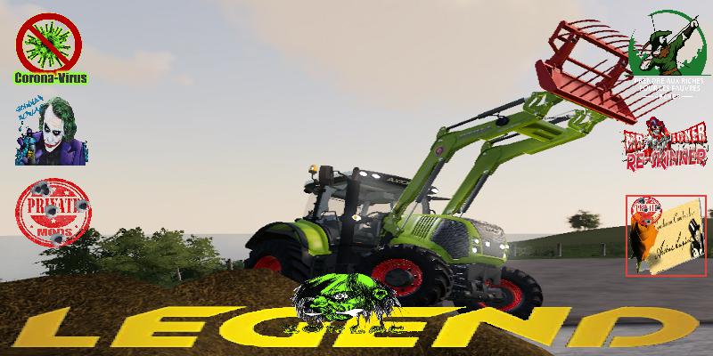 FS19 - Claas Axion 500/600 FL V1.5