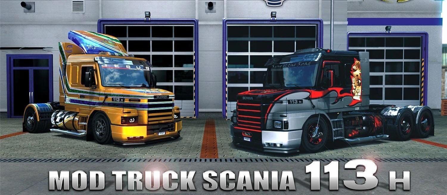 ETS2 - Scania 113H T Truck V2.8 (1.39.x)