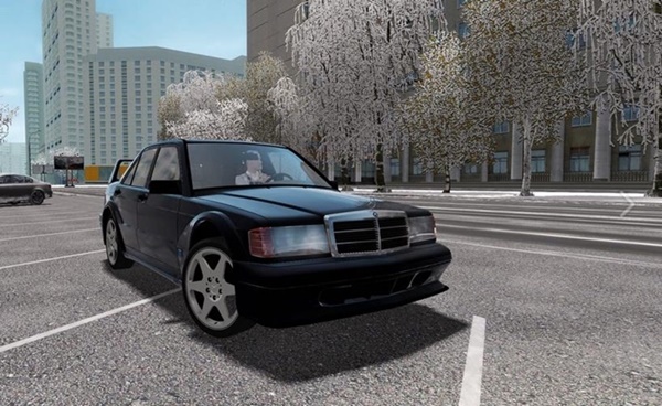 City Car Driving 1.5.9 - Mercedes-Benz 190E 2.5