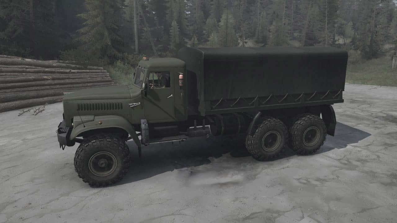 Spintires:Mudrunner - KrAZ-255B Truck V17.04.20
