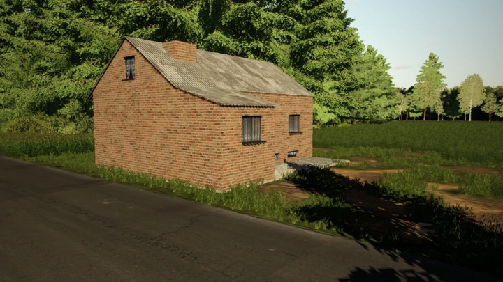 FS19 - Brick House (Prefab) V1.0